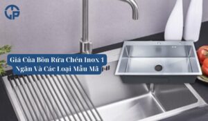 Bồn Rứa Chén Inox 1 Ngăn