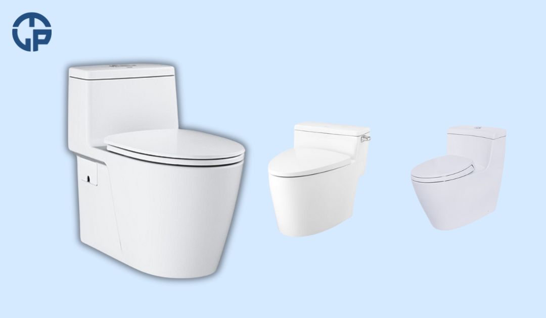 Bồn cầu 1 khối.