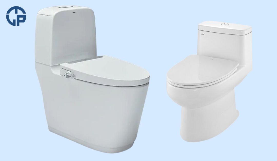 Bồn cầu inax 2 khối.