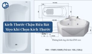 Kích Thước Bồn Tắm Nằm