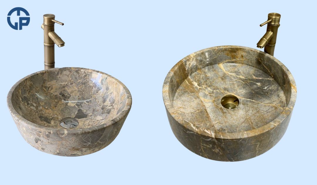 Lavabo đá tự nhiên. (1)