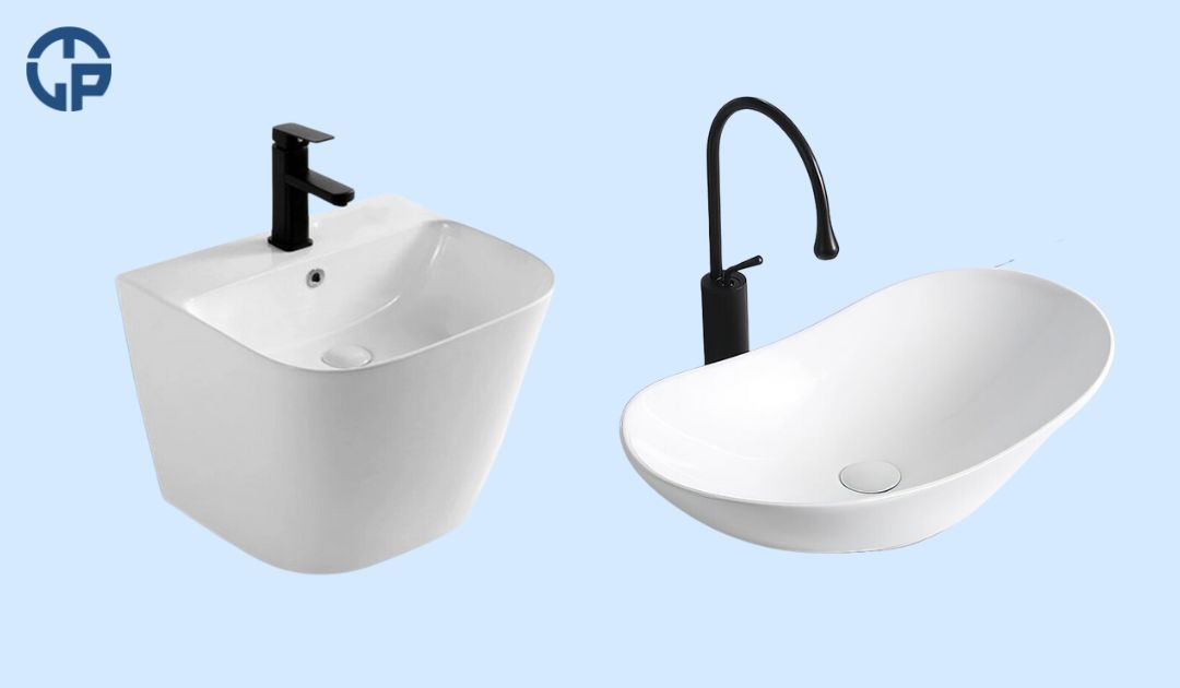 Theo mẫu mã lavabo.