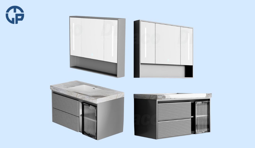 Tủ lavabo nhựa.