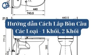 cách lắp bồn cầu