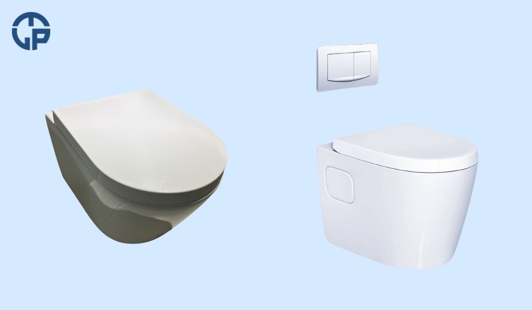 Bồn cầu treo tường caesar