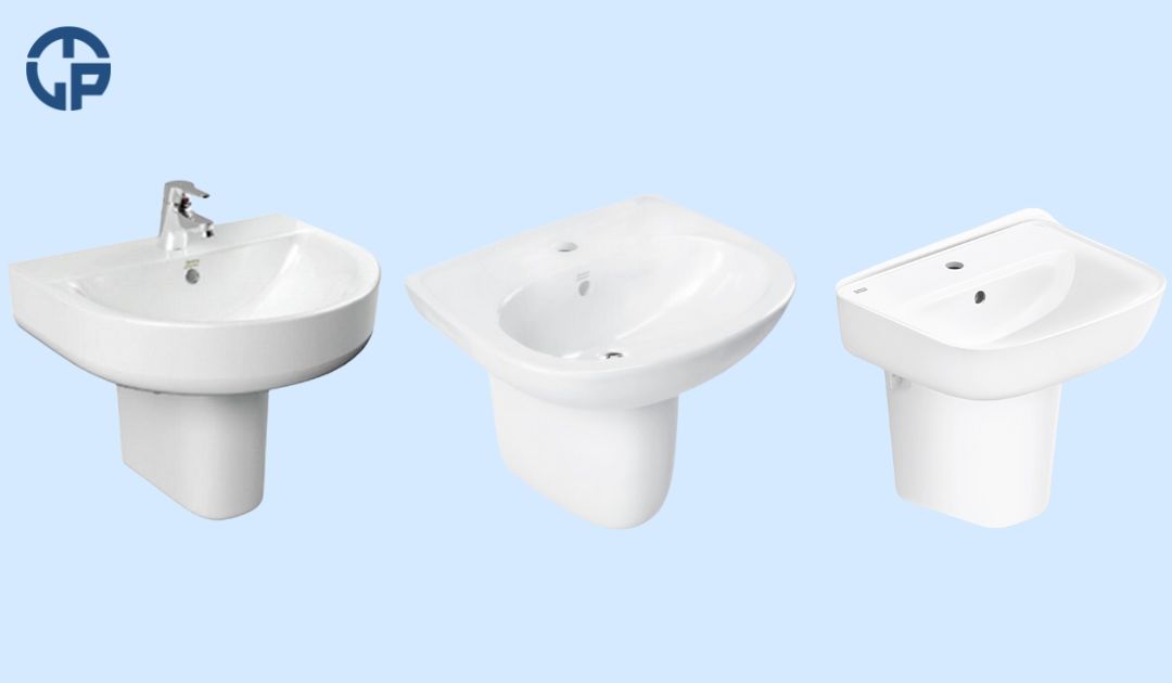 Chậu lavabo treo tường chân lững American Standard (1)