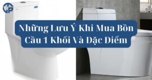 Những Lưu Ý Khi Mua Bồn Cầu 1 Khối Và Đặc Điểm