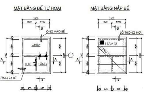 Hầm cầu 3 ngăn: Thiết kế, thi công và lắp đặt chuyên nghiệp